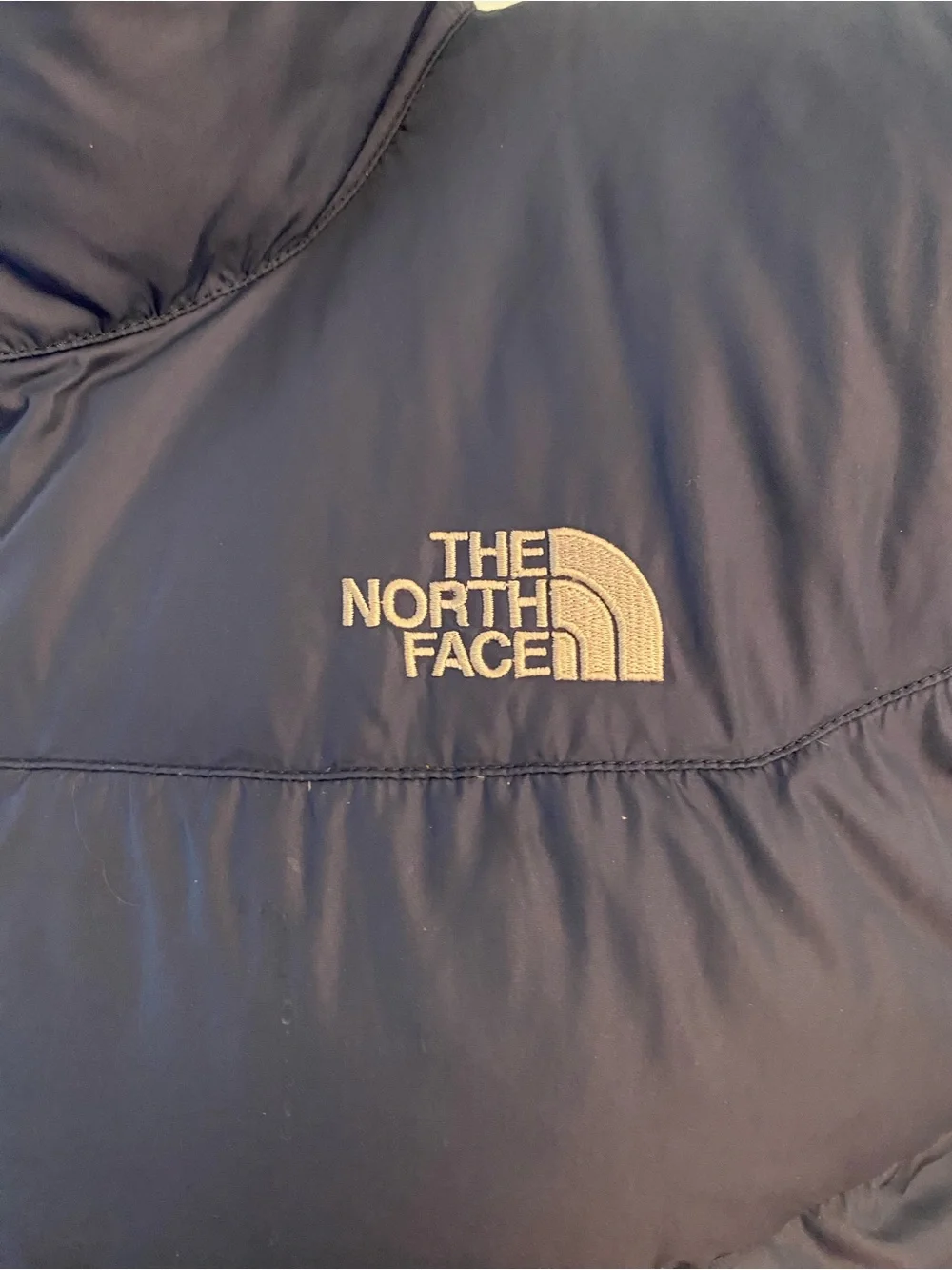 The North Face Men’s 550 Down Vest in Deep Blue Size Medium